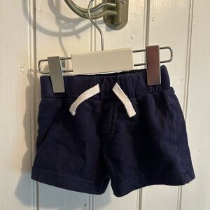 Gerber 0/3m navy blue shorts